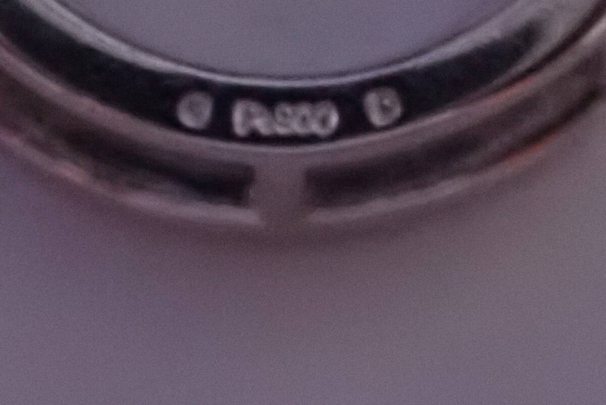 パライバトルマリン　0.07ct　ネックレス　ダイヤ0.08ct_画像4