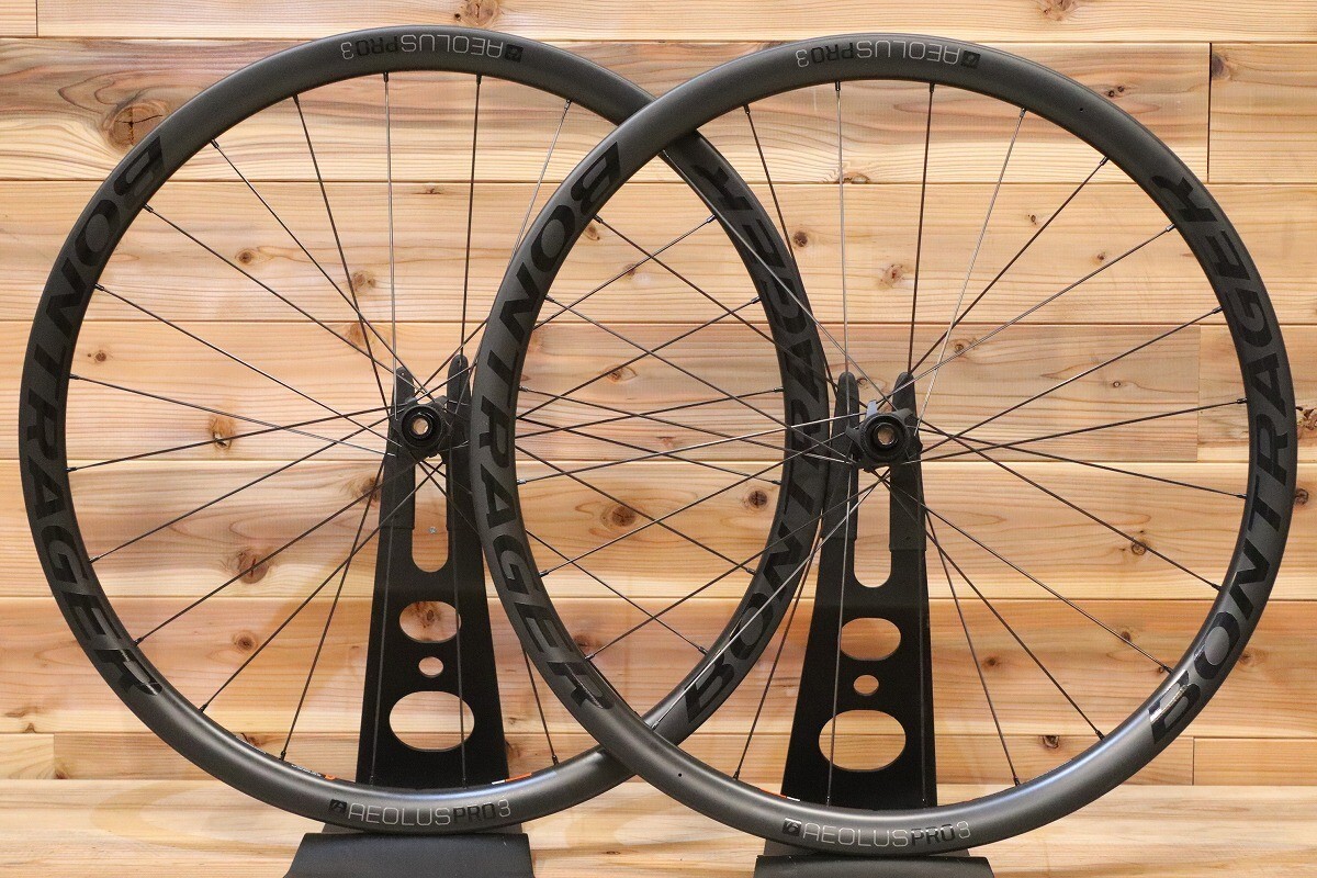 ボントレガー BONTRAGER アイオロス AEOLUS PRO 3 DISC シマノ 11S/12S 19C カーボン チューブレスレディ ホイールセット 【広島店】 ボントレガー BONTRAGER アイオロス AEOLUS PRO 3 DISC シマノ