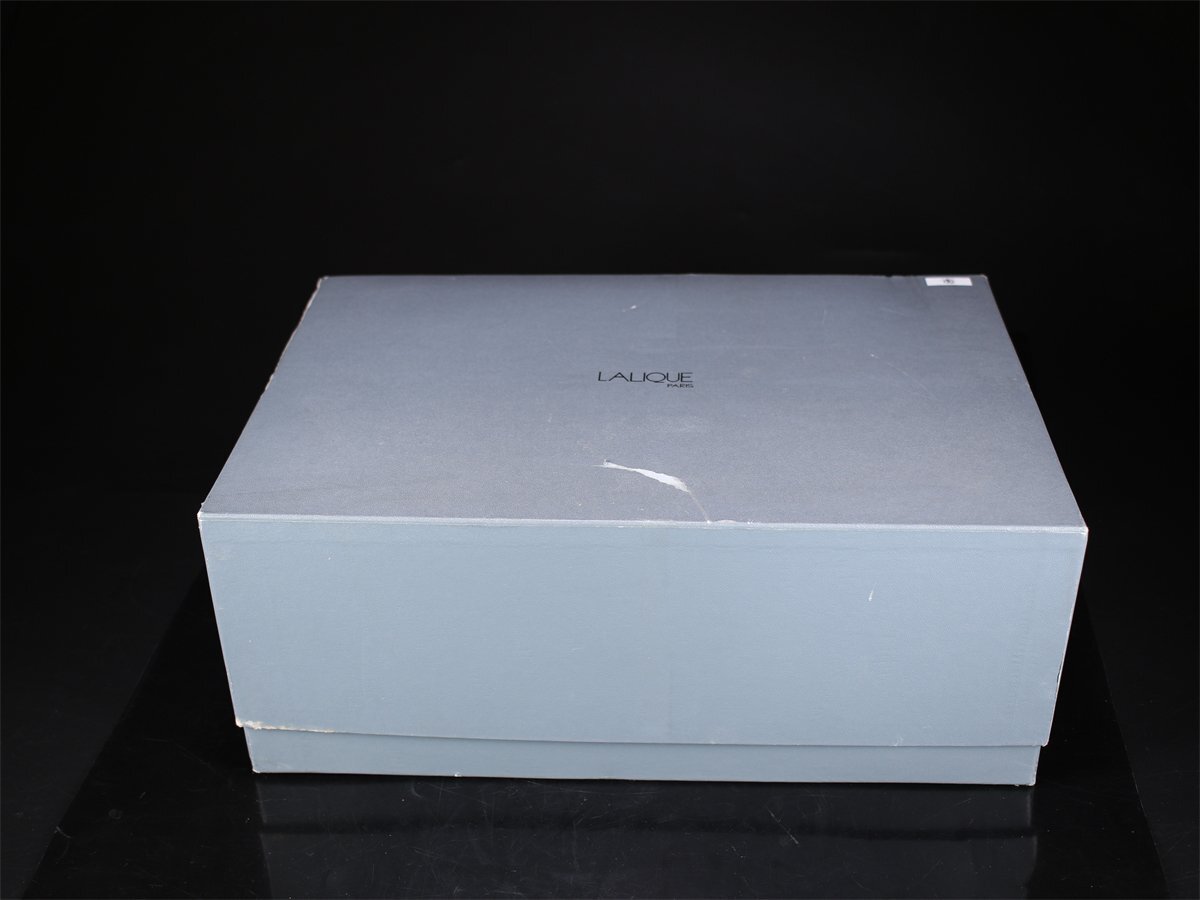吉】PB103 工芸ガラス LALIQUE 【ラリック】 クリスタルガラス 吉】PB103 工芸ガラス LALIQUE 【ラリック】 クリスタルガラス