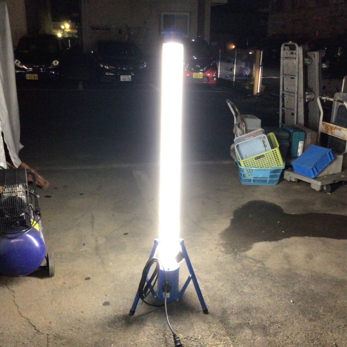 中古品】 キタムラ産業(KITEX) 屋内作業灯LEDスタンドライト 中古品】 キタムラ産業(KITEX) 屋内作業灯LEDスタンドライト