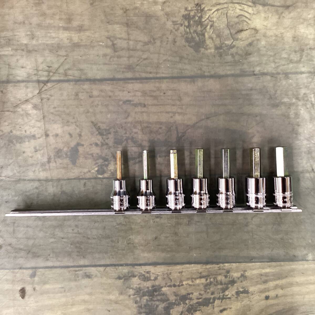 【中古品】〇Snap on スナップオン 3/8インチソケット セット