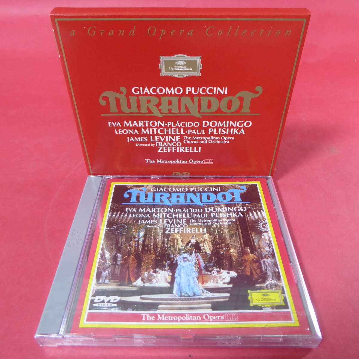 CD1-241218☆オペラDVD◆ 「トゥーランドット」 プッチーニ レヴァイン a Grand Opera Collection８ VDI-82758