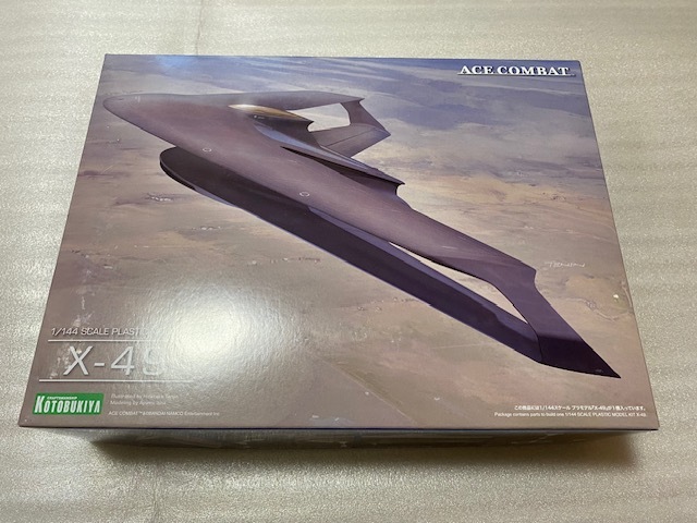 未使用 ACE COMBAT X-49 1/144スケール プラモデル KP470 ナイトレーベン エースコンバット3 エレクトロスフィア KOTOBUKIYA コトブキヤ