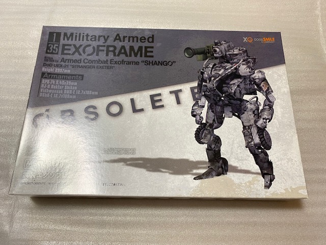 未使用 MODEROID 1/35 OBSOLETE 武装エグゾフレーム プラモデル グッドスマイルカンパニー