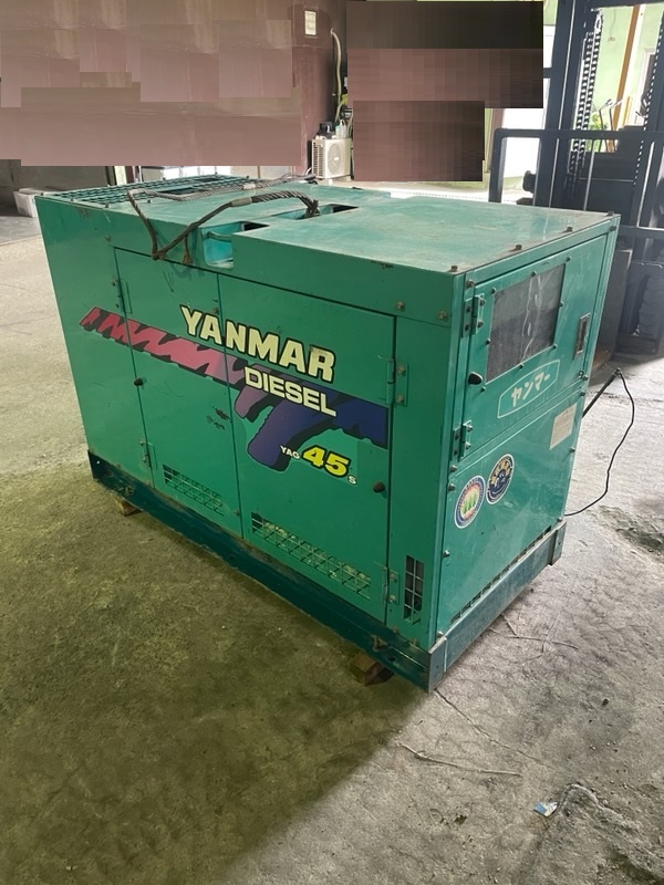 Yahoo!オークション - 45kVA 発電機 ヤンマー 200V YAG45S-4 Yahoo!オークション - 45kVA 発電機 ヤンマー 200V YAG45S-4