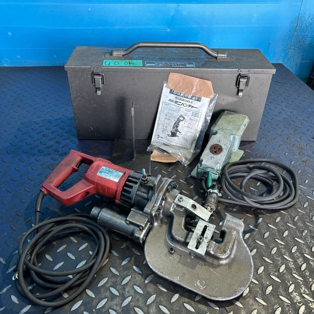 Yahoo!オークション - あT9199 イクラ 育良精機 電動油圧式 Yahoo!オークション - あT9199 イクラ 育良精機 電動油圧式