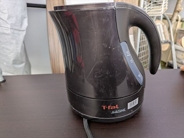 ジャンク T-faL ティファニー JUSTINE ジャスティン 1.2L カカオブラック 現状品 10109656-45655_画像2