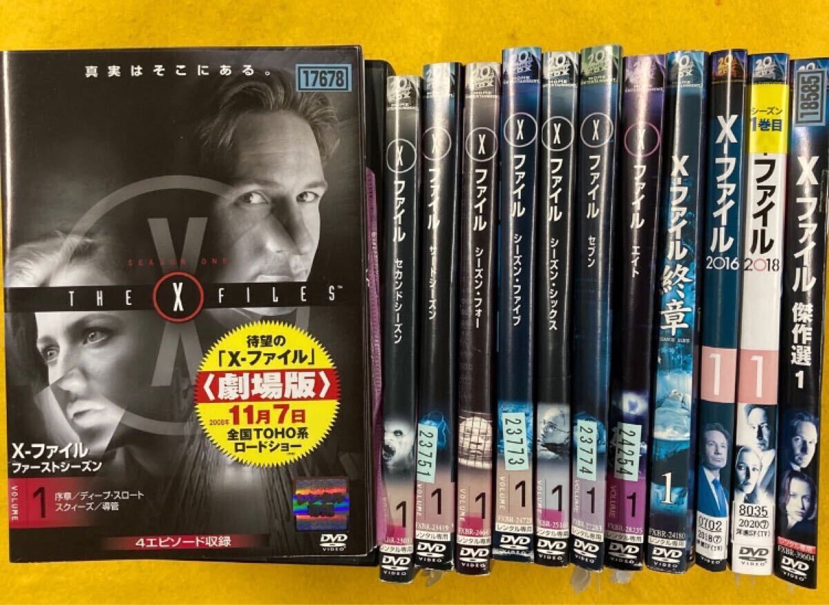 ★ Xファイル シーズン1〜8・終章・2016・2018・傑作選 全70巻セット 管理番号30161 DVD レンタル落ち ★ Xファイル シーズン1〜8・終章・2016・2018・傑作選 全70巻セット 管理番号30161 DVD レンタル落ち