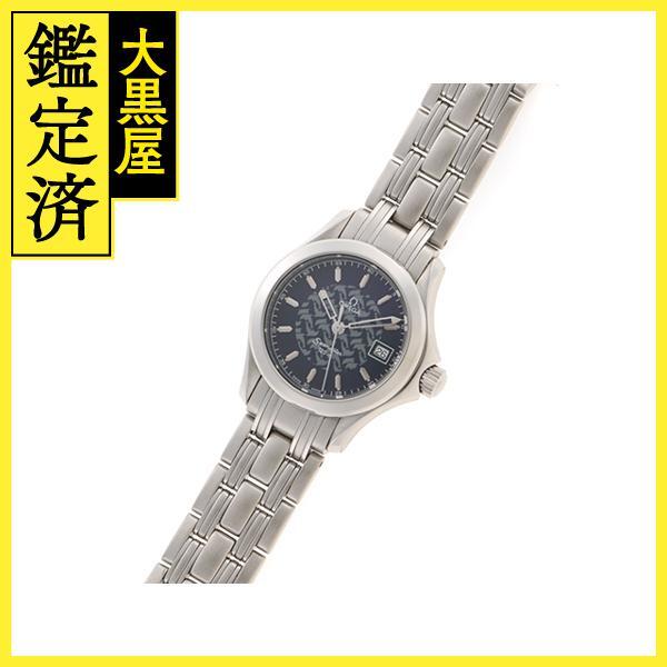 OMEGA オメガ シーマスター ジャックマイヨール1997 1000本限定 2580.80 SS クォーツ 【460】2148103741098