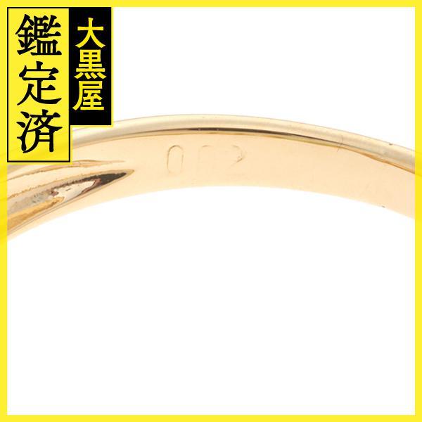JEWELRY ジュエリー リング 指輪 K18 ゴールド ペリドット ダイヤモンド 0.02ct 8號【460】2120000297854