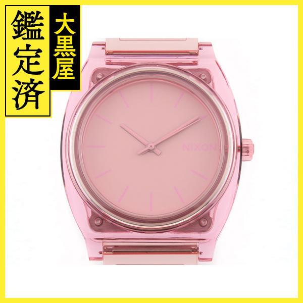 NIXON　ニクソン　腕時計　タイムテラーP　A1193146　SS/シリコーン　ピンク文字盤　クオーツ2148103684753