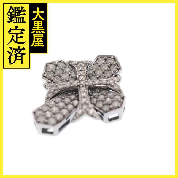 JEWELRY ノンブランド ペンダント トップ K18 ホワイトゴールド ダイヤモンド 0.92カラット 4.6g