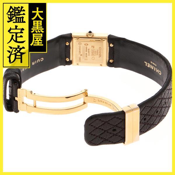 CHANEL　シャネル　マトラッセ　H0111　K18YG/革　女性用クオーツ時(shí)計(jì)【473】