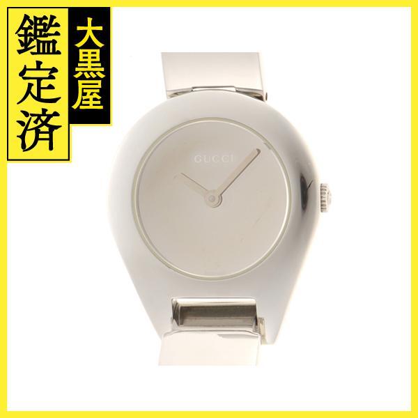 稼働 良品 GUCCI 6700L ミラー文字盤 グッチ 時計 付属品