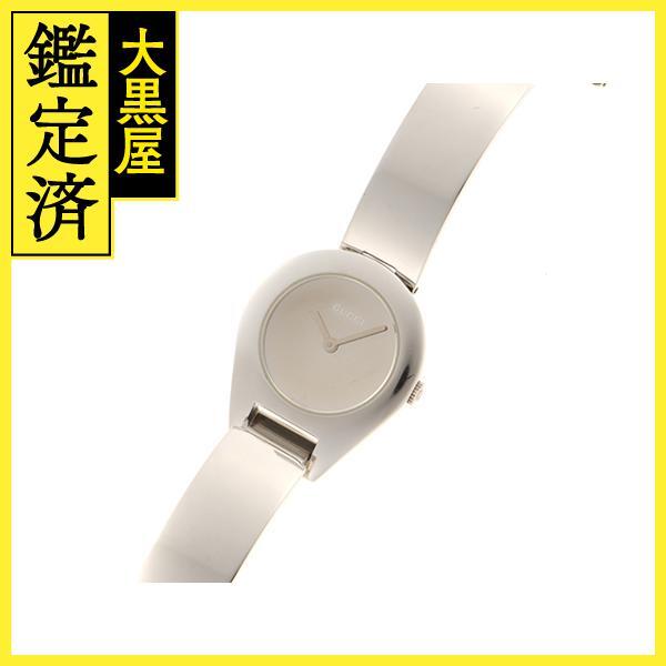 稼働 良品 GUCCI 6700L ミラー文字盤 グッチ 時計 付属品