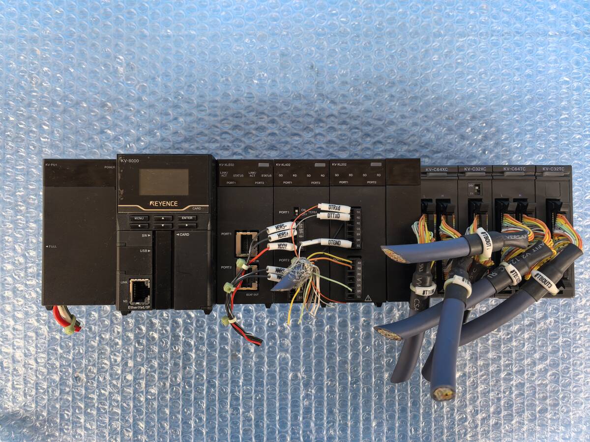 CK25063] KEYENCE キーエンス KV-PU1 KV-8000 KV-XLE02 KV-XL402