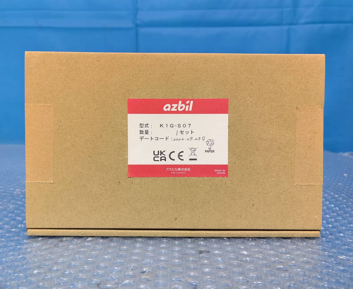 [CK25067] azbil K1G-S07 高精度レーザ位置計測センサ 未使用品