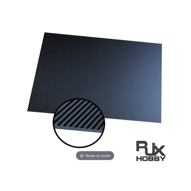 RJXHOBBY カーボン板 プレート 400mm x 300mm x 1.5mm 3K★ホビーショップ青空
