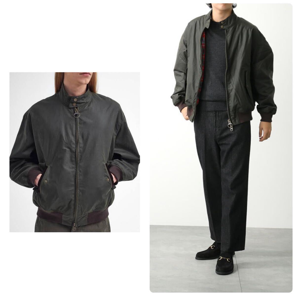 BARBOUR×BARACUTA 24AW Wax Jacket-Olive/M バブアー バラクータ BARBOUR×BARACUTA 24AW Wax Jacket-Olive/M バブアー バラクータ