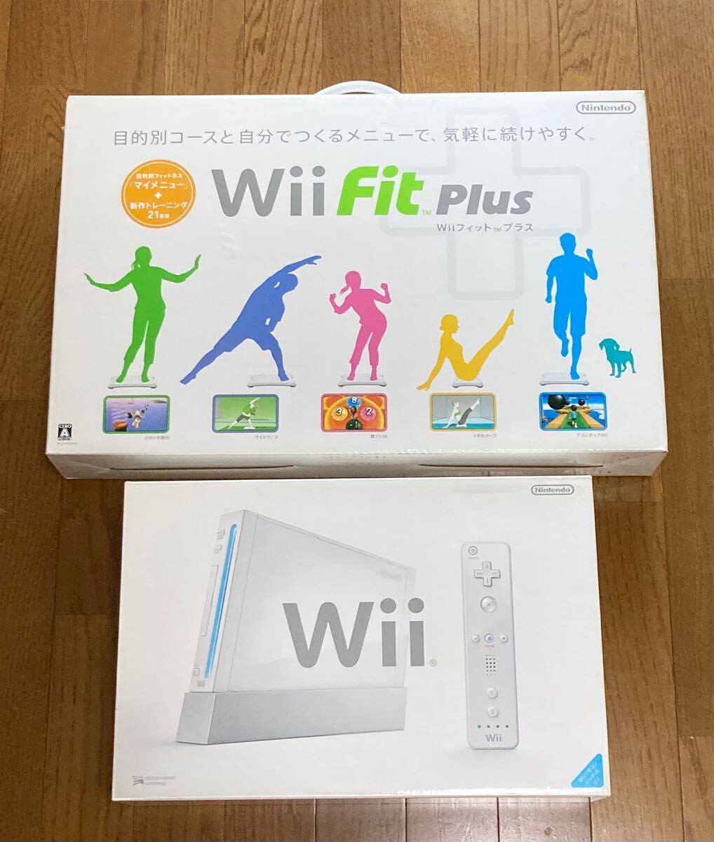 Wii 本体　Wii fit セット　未使用