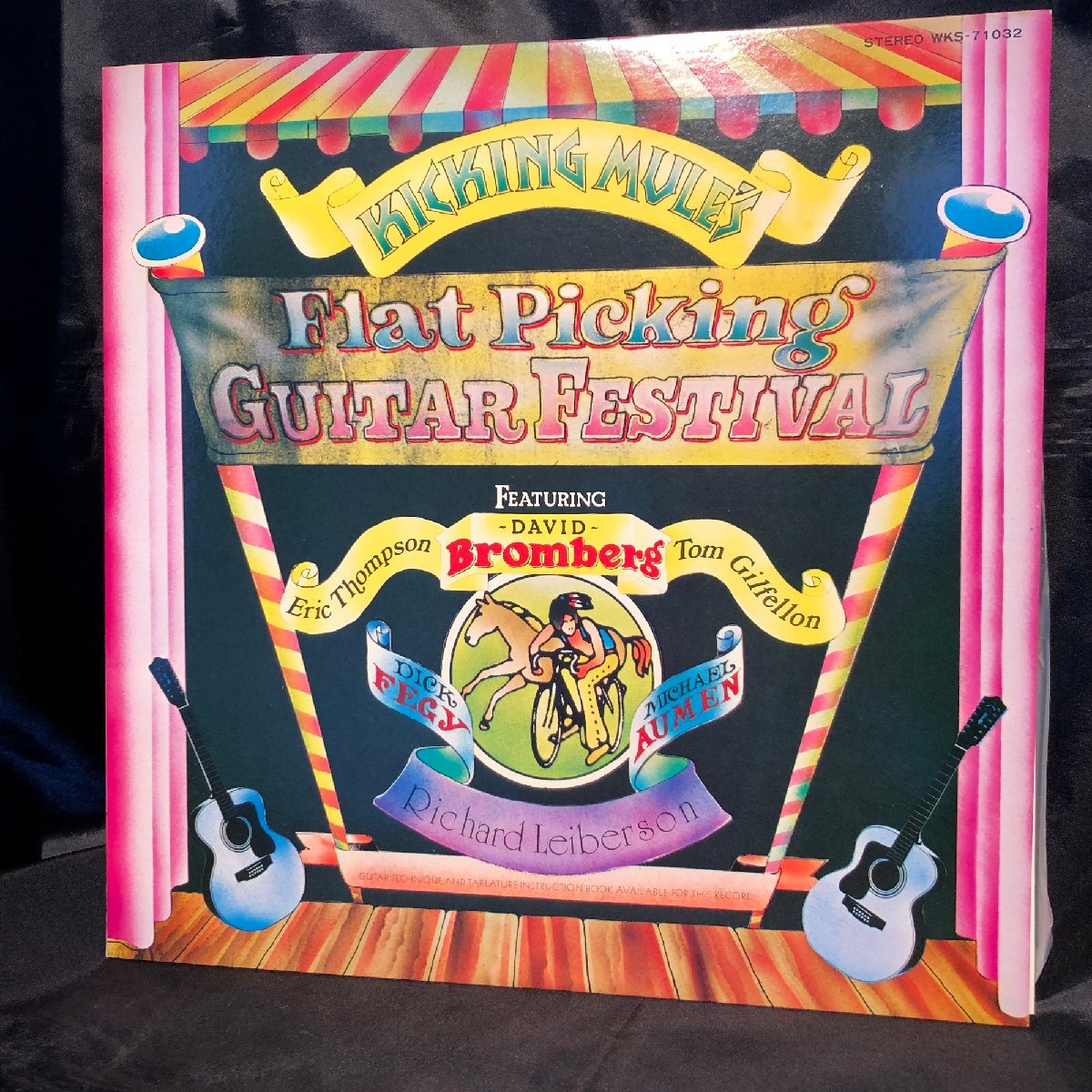 Various / Flat Picking Guitar Festival LP Kicking Mule Records ・toshiba-emi