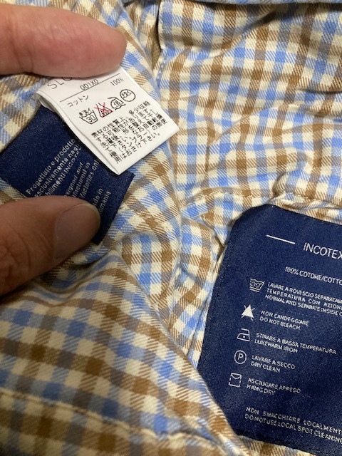 INCOTEX インコテックス コーデュロイパンツ ベージュ系 52_画像3