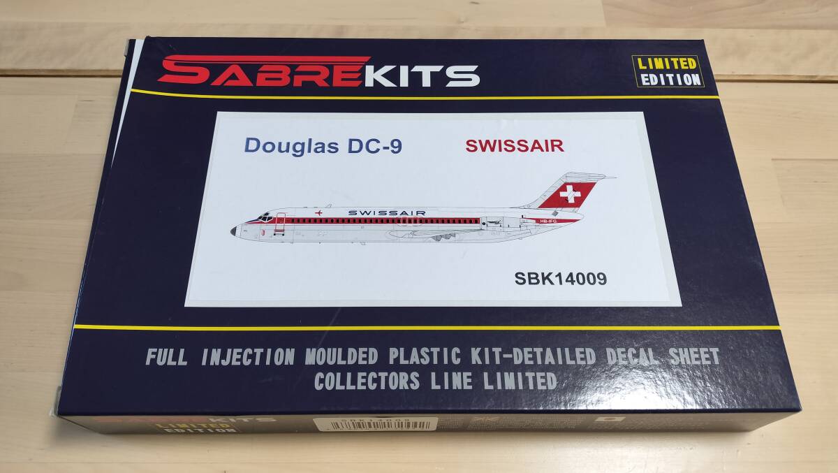 SABRE KITS - DC-9 SWISSAIR（1/144）