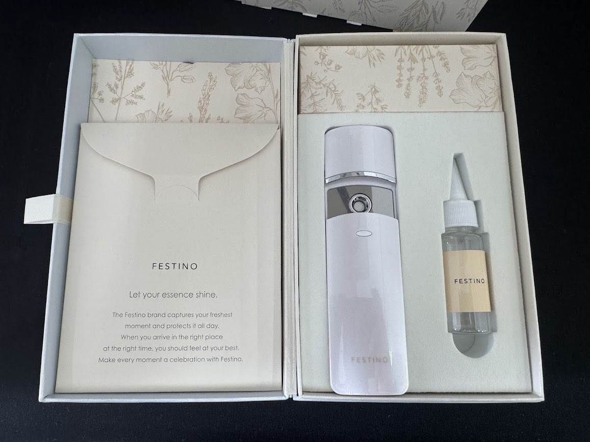 ■未使用品 FESTINO フェスティノ モイスチャースキン ミストコレクション SMCM-005 化粧水付き_画像2