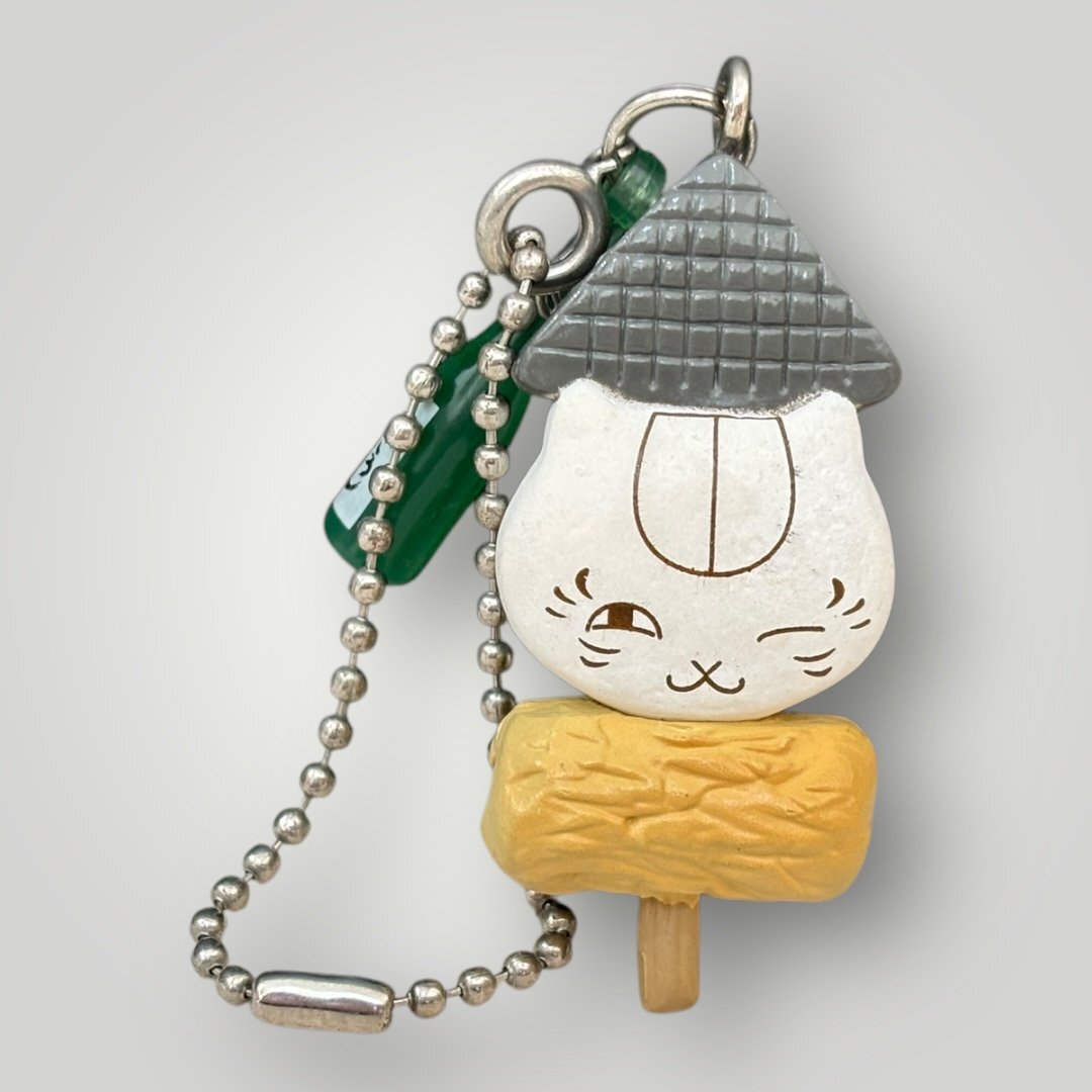 酒のつまみ おでんニャンコ先生 「夏目友人帳 ニャンコ先生 のんべえ橫丁」ボールチェーンフィギュア★サイズ約４cm〈aw