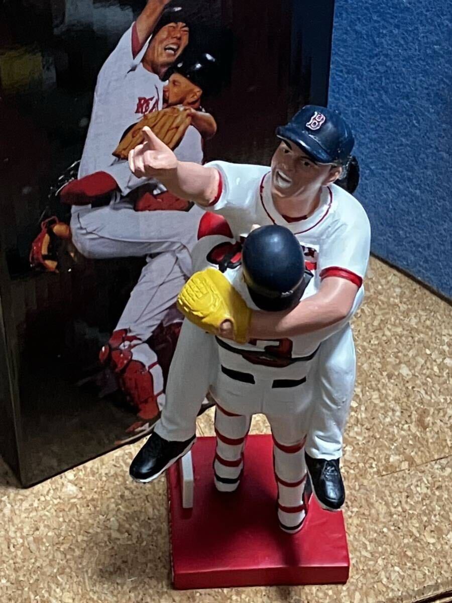 上原浩治＆D.ロス／”2013ワールドチャンピオン” ボブルヘッド　ボストンレッドソックス_画像5