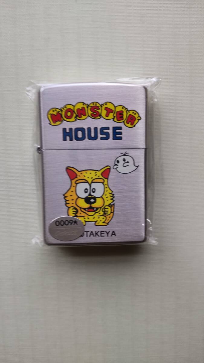 モンスターハウス/MONSTER HOUSE ジッポ　ライター　オオカミ男　未使用・未開封品