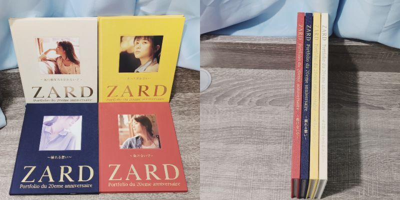 ZARD】 4冊セット portfolio du 20eme anniversaire あの微笑み ZARD】 4冊セット portfolio du 20eme anniversaire あの微笑み