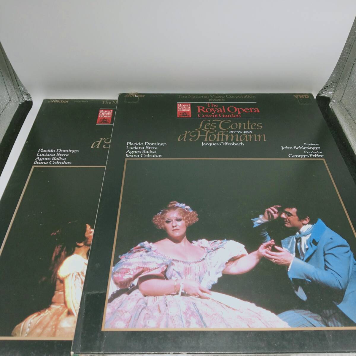 VHD 歌劇 ホフマン物語 全曲 プレートル The  Opera Les Contes d'Hoffmann Pretre VHM74013 2枚組