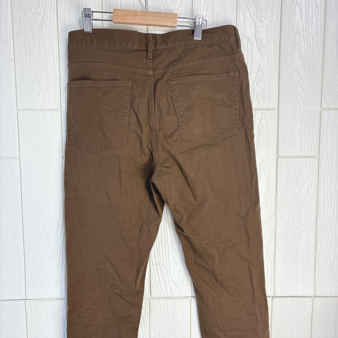 H &M ブラウン チノパン ウエスト38cm_画像9