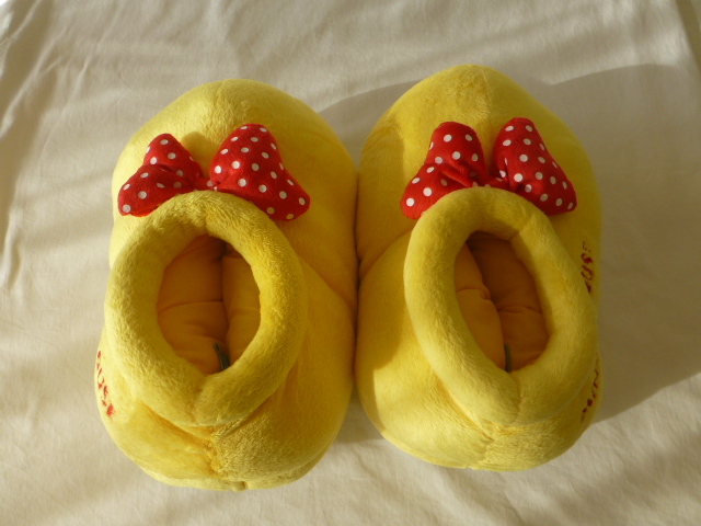未使用に近い!! ディズニー ミニーマウス MINNIE MOUSE ルームシューズ MINNIE MOUSE ミニーマウス ディズニー_画像1
