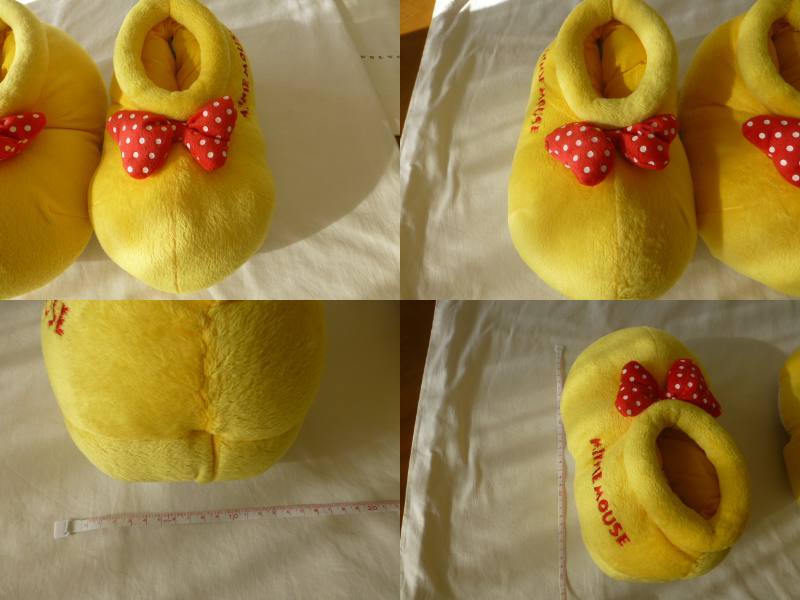 未使用に近い!! ディズニー ミニーマウス MINNIE MOUSE ルームシューズ MINNIE MOUSE ミニーマウス ディズニー_画像5