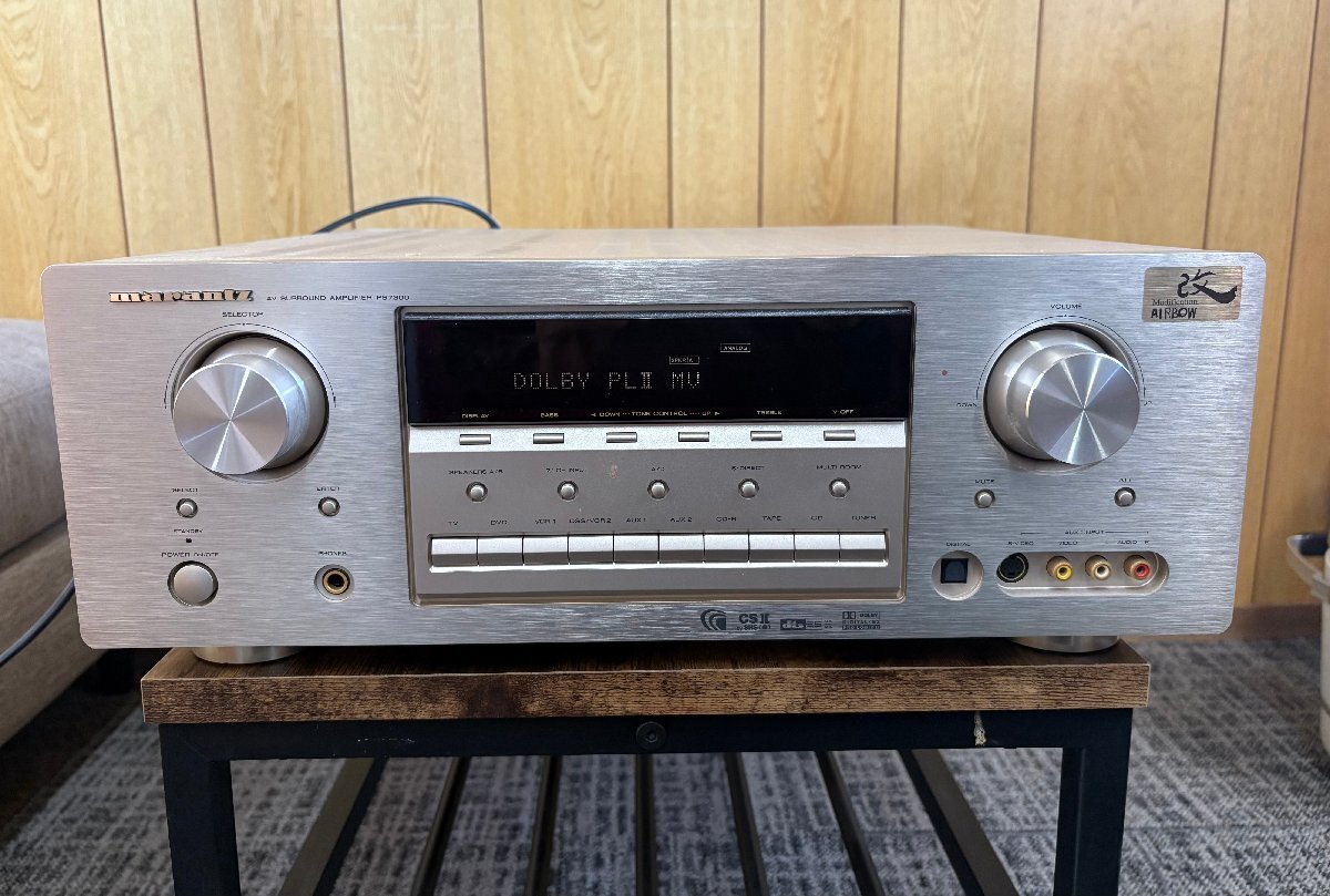 ◇marantz マランツ　AIRBOW PS7300 AV AURROUND AMPLIFIER 中古　リモコンあり