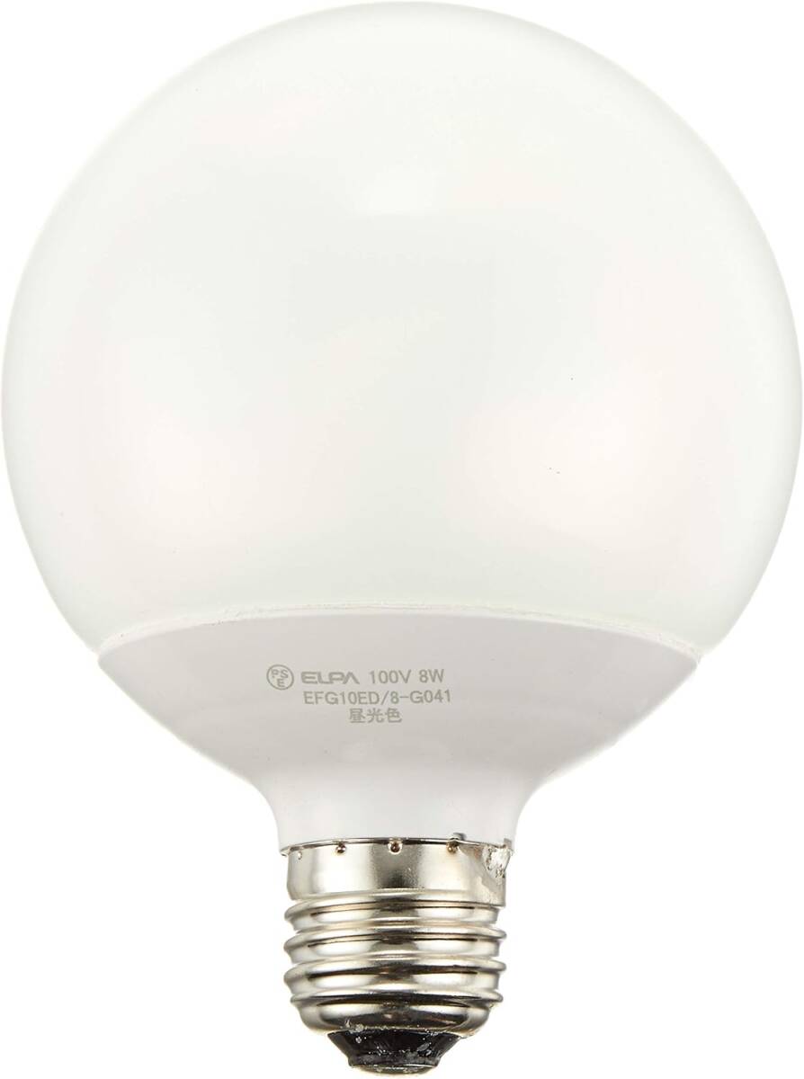 10個セット 電球 昼光色 40w形 40ワット形 E26 通常より消費電力80％カット 消費電力LED並みの8w 8ワット 寿命約6000時間