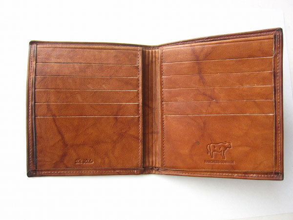 Di Lido/kau hyde / leather /2. folding / purse / wallet /D128