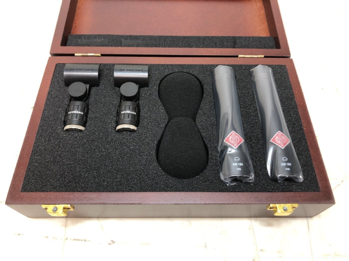 新品同様 Neumann KM184ペア ノイマン コンデンサーマイク 新品同様 Neumann KM184ペア ノイマン コンデンサーマイク