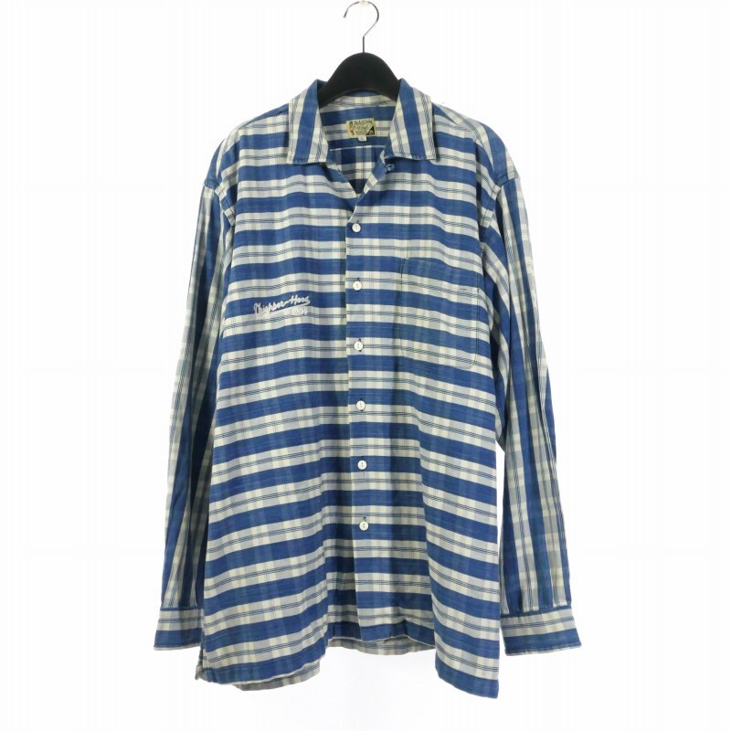 ネイバーフッド NEIGHBORHOOD 90S 初期 オープンカラー チェック ネイバーフッド NEIGHBORHOOD 90S 初期 オープンカラー チェック