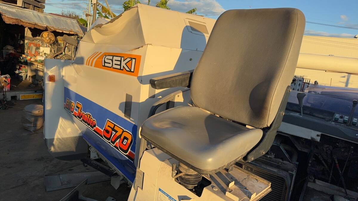  Iseki /ISEKI комбайн HF570 детали стул сиденье сиденье сельско-хозяйственное оборудование тяжелое оборудование 