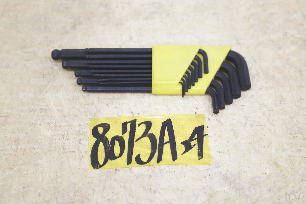 8073A24 Snap-on スナップオン 六角レンチ インチサイズ まとめてセット サイズ色々 締付工具