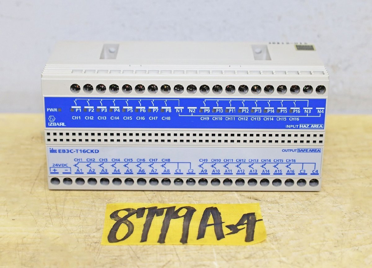 8779A24 IDEC アイデック リレーバリア EB3C-T16CKD DC24V バリアリレー 和泉電気