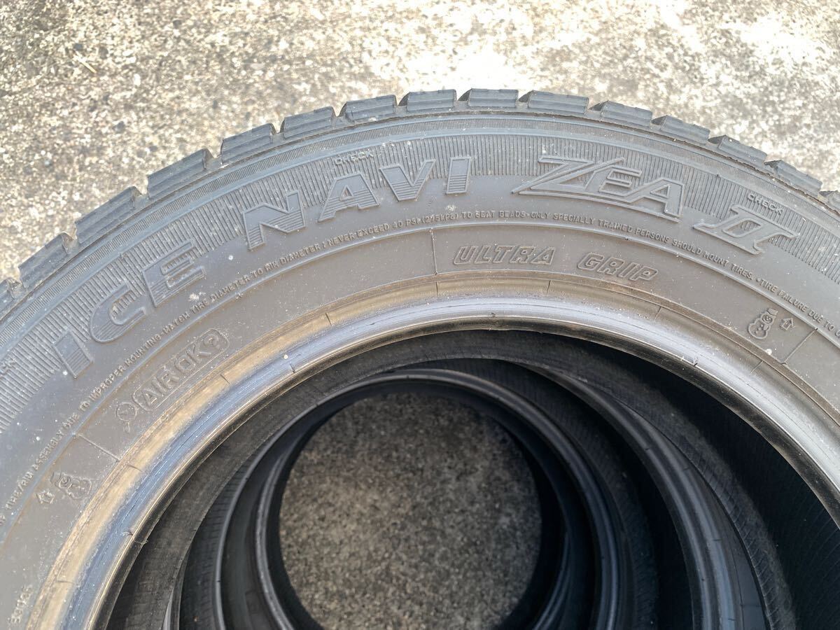 195/65R15 スタッドレスタイヤ4本セット グッドイヤー アイスナビ GOODYEAR ICENAVI ZEA2 2016年製造_画像8