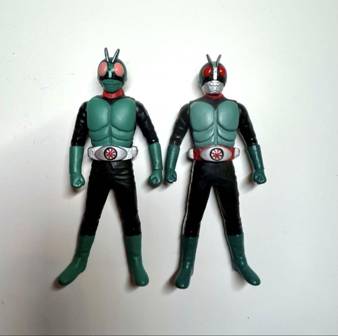 仮面ライダーTHE FIRST 仮面ライダー1号vs仮面ライダー2号 仮面ライダー 対決セット 11cmソフビ 2体 旧一号・旧二号 旧1号