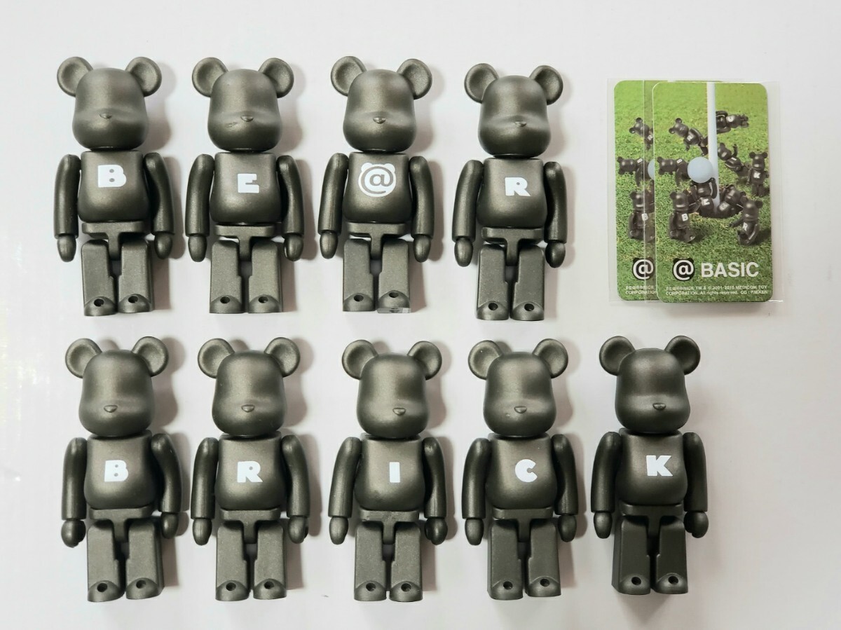 BE@RBRICK ベアブリック series シリーズ33 BASIC ベーシック 9体セット 100%