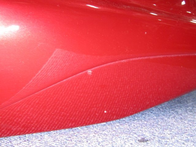 *[ дом частного лица рассылка не возможно ][N44+EG4] Citroen *DS4 B7C5F03S противотуманая фара есть оригинальный передний бампер [ красный ]