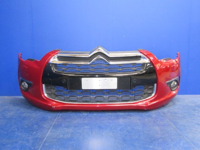 *[ дом частного лица рассылка не возможно ][N44+EG4] Citroen *DS4 B7C5F03S противотуманая фара есть оригинальный передний бампер [ красный ]