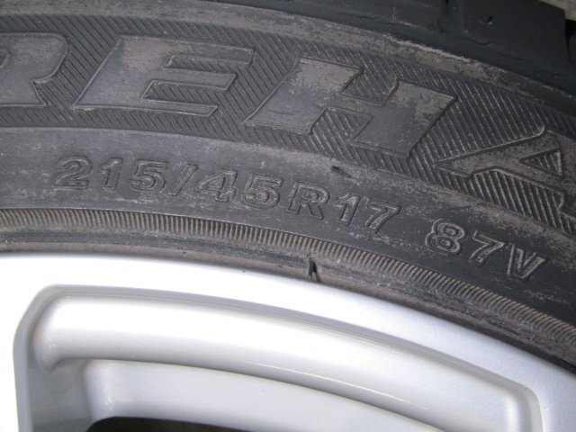 ◎【個(gè)人宅配送不可】[N86+EE0] エンケイチューニング ENKEI TUNING SC03? 17×7J+30 100-5H 【保護(hù)タイヤ】215/45R17 87W